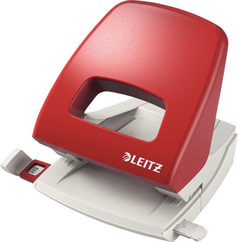 Image of Leitz NeXXt Locher 5005 2-fach 25 Blatt Rot