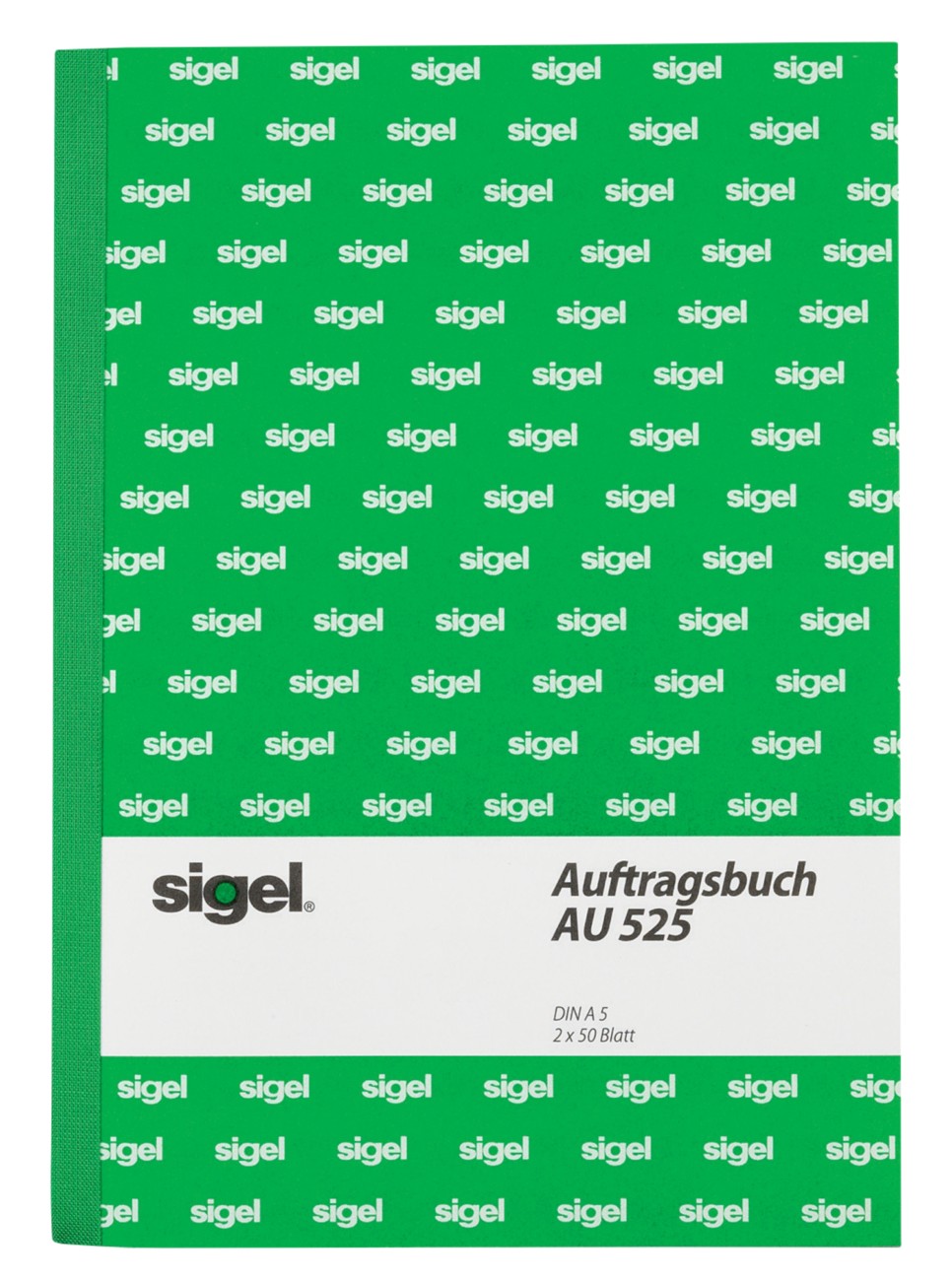 Sigel Auftragsbuch AU525 DIN A5 hoch 2-fach mit Blaupapier 50 Blatt