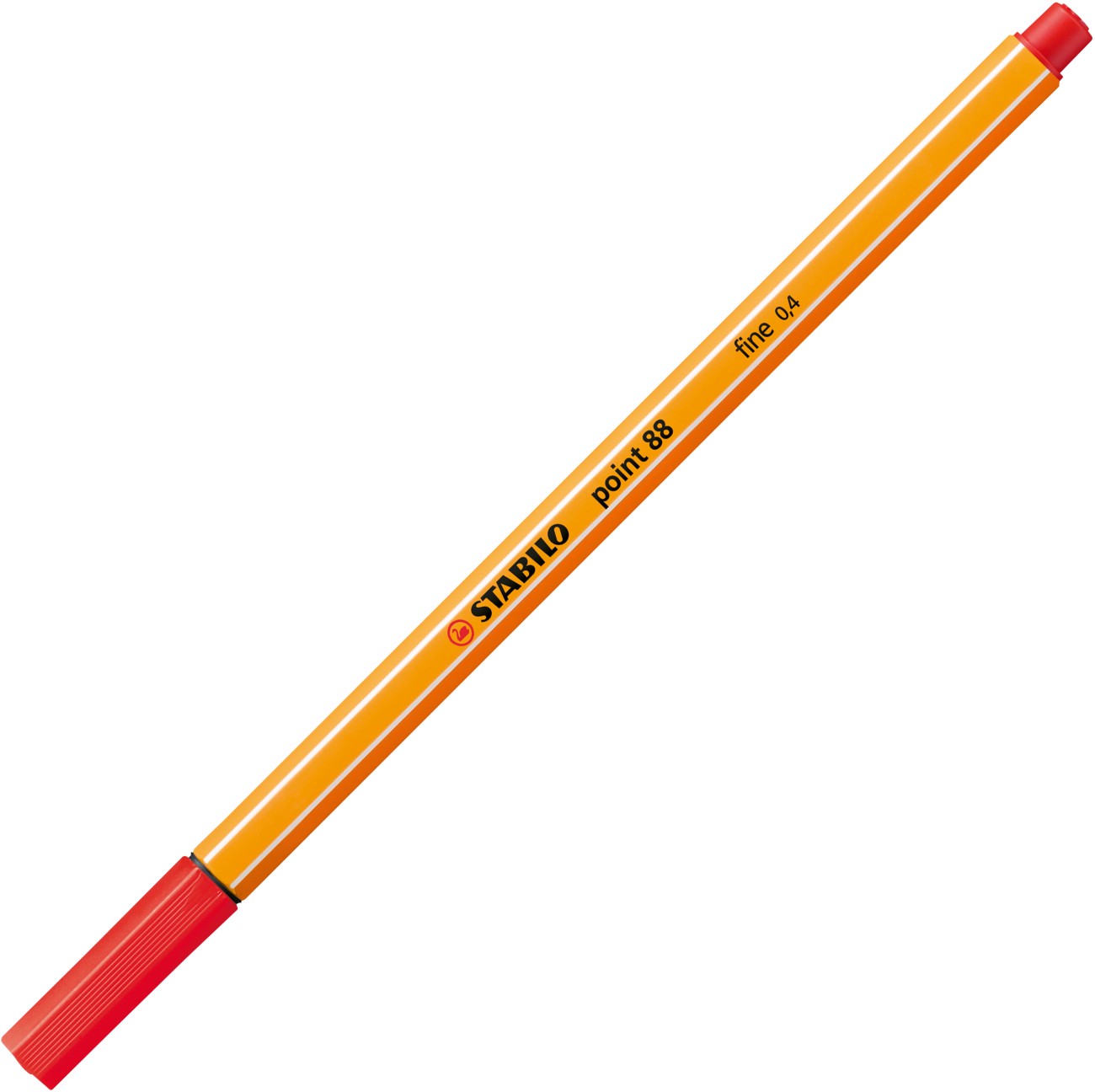 STABILO point 88 Fineliner 0.4 mm Nadelspitze Rot Point 88 88-RT