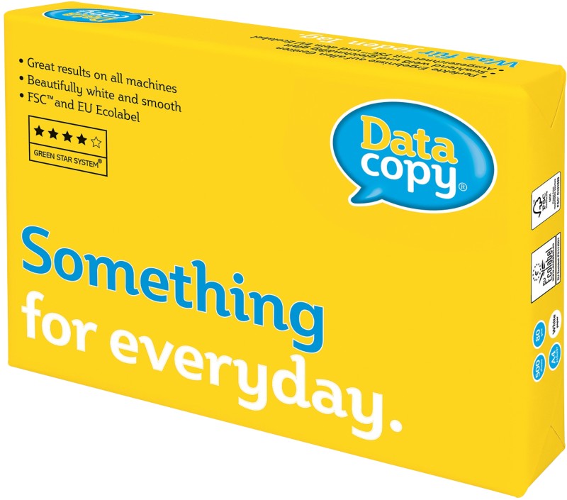 Data Copy Everyday DIN A3 Druckerpapier Weiß 80 g/m² Matt 500 Blatt