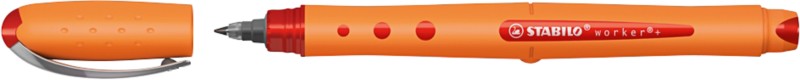 STABILO worker+ Medium Rollerball 0,5 mm Kugelspitze Rot