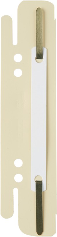 Leitz Einsteck-Heftstreifen 6130 Für Leitz ALPHA Hängeregistraturen Sand PVC 3,8 x 15,8 cm 25 Stück