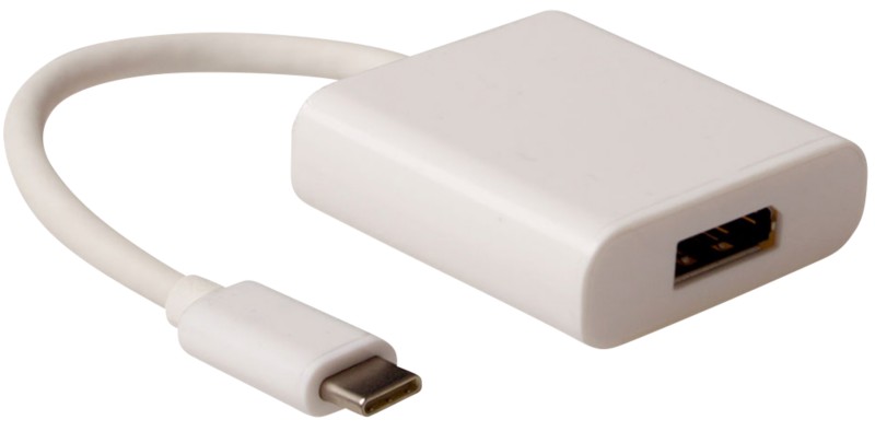 ACT SB0020 1 x USB C-Stecker auf 1 x DVI-Female Display-Port-Konverter Schwarz