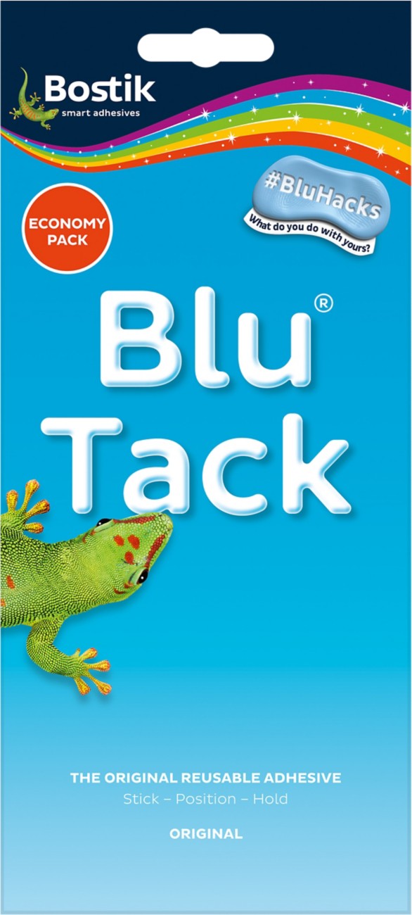 Bostik Blu-Tack Sticky Tack Non-Permanent Blue