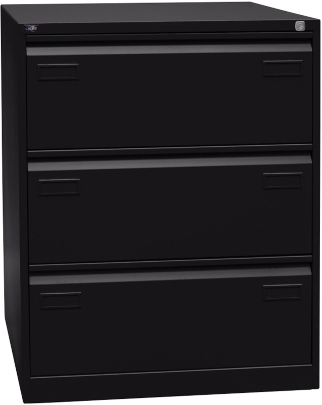 Bisley Light Hängeregistraturschrank CDF3633 Schwarz 800 x 622 x 1.016 mm