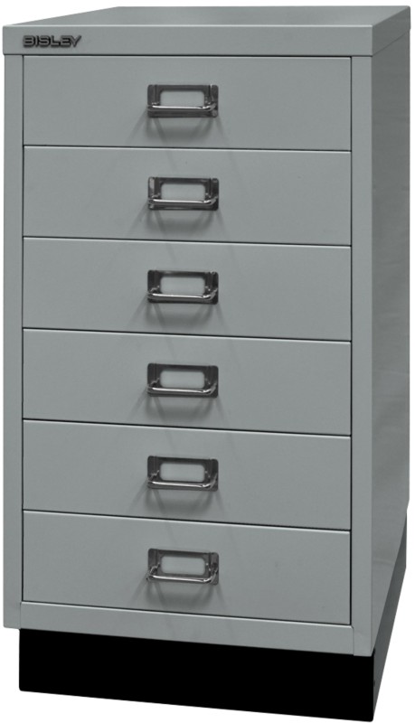 Bisley Schubladenschrank Silber 34,9 x 67,0 cm