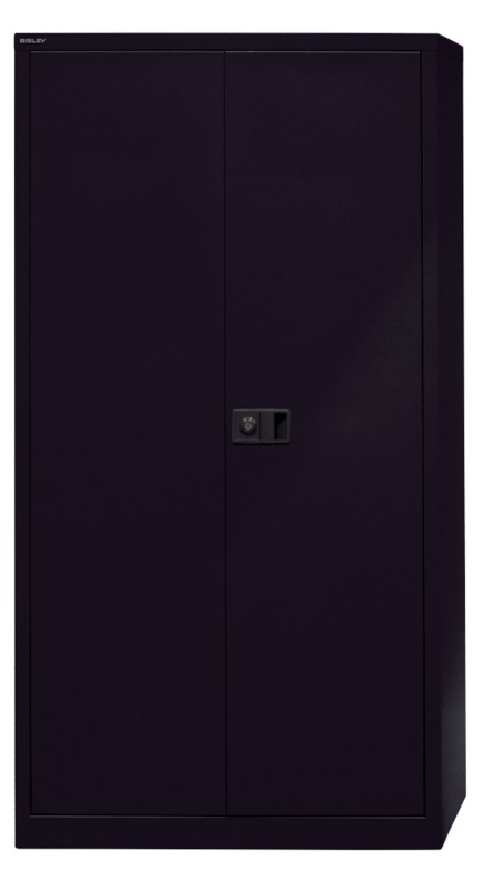 Bisley Flügeltürenschrank Universal Schwarz 914 x 400 x 1.806 mm