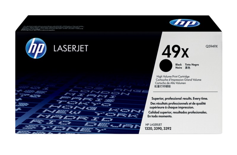 HP 49X Original Tonerkartusche Q5949X Schwarz