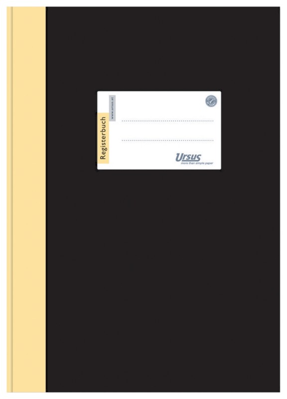 Thumbnail - Ursus Style Registerbuch 2921B96LMR A4 96 Blatt 80g/qm 9mm liniert