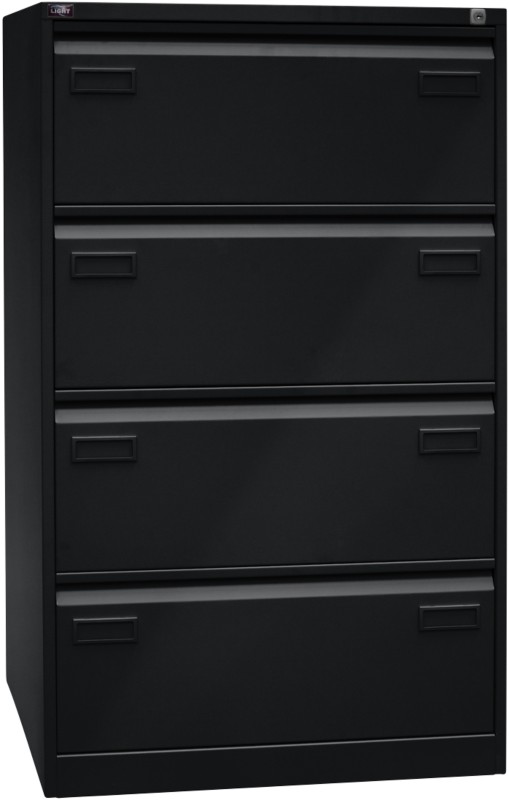 Bisley Light Hängeregistraturschrank CDF4633 Schwarz 800 x 622 x 1.321 mm