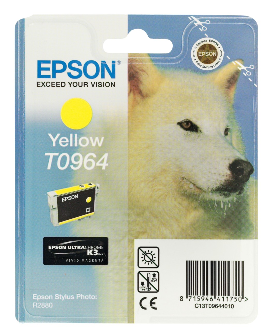 Epson T0964 Original Tintenpatrone C13T09644010 Gelb