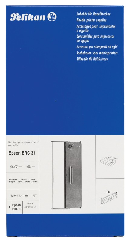 Thumbnail - Pelikan Farbband ERC 31 11 x 3 cm Schwarz