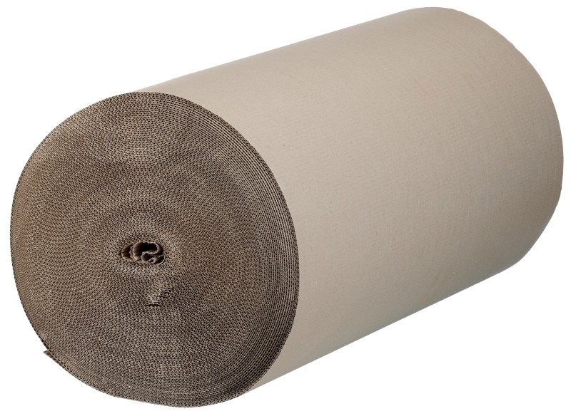 SmartBox Pro Wellpapprolle Packpapier Braun 900 mm x 75 m