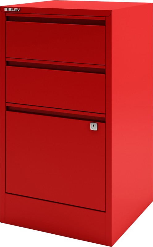 Bisley Home Hängeregistraturschrank Home 1 Schublade Kardinalrot 413 x 400 x 672 mm