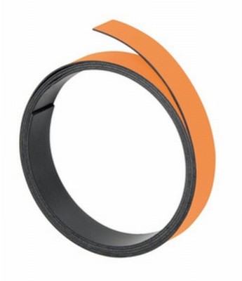 Franken Magnetband M801-05 Orange 100 x 0,5 cm