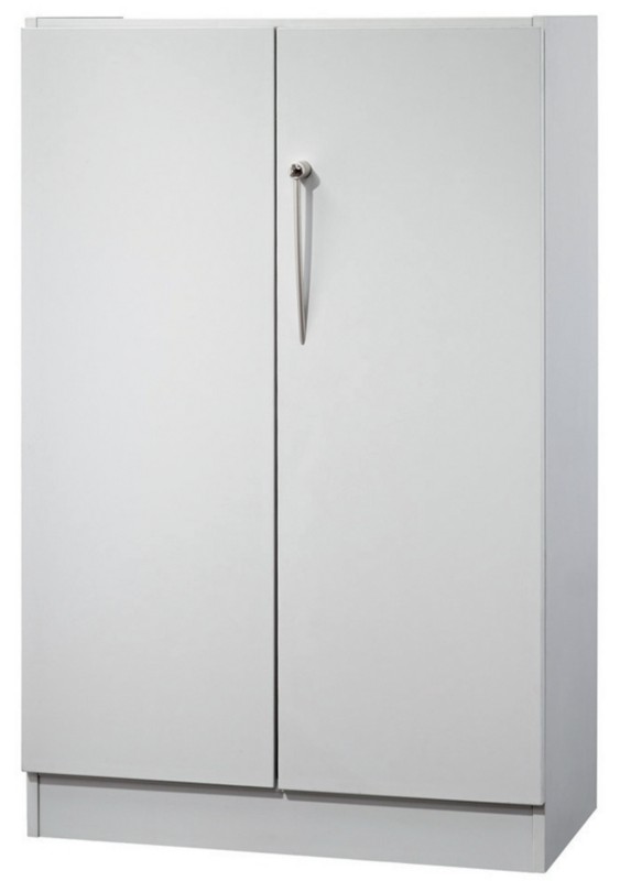 Hammerbacher Schrank Future Lichtgrau 800 x 420 x 1.270 mm