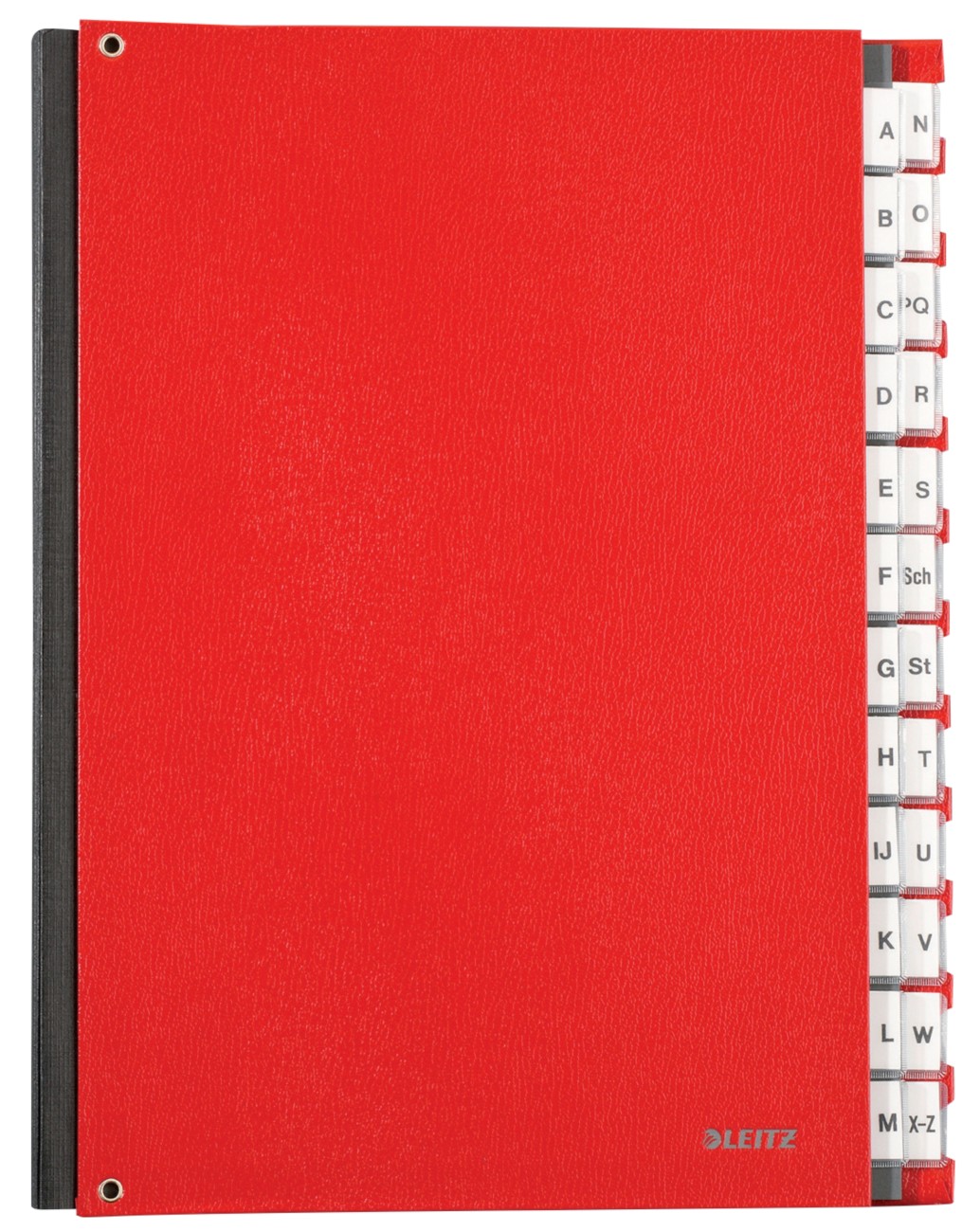 Leitz Pultordner DIN A4 A-Z Rot Pappe