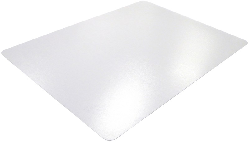 Realspace Stuhlunterlage PC (Polykarbonat) Premium Rechteckig Transparent 116 x 130 cm Hartböden