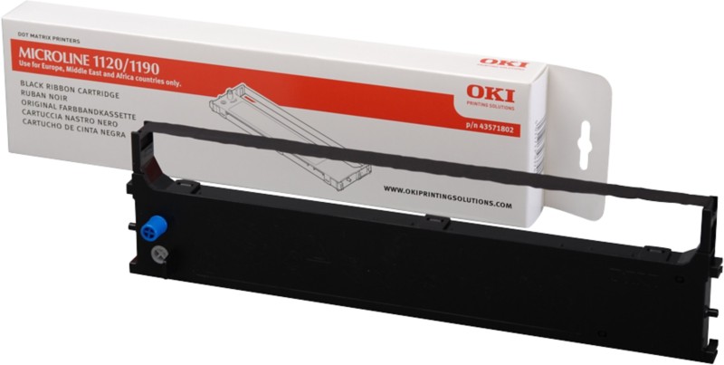 Thumbnail - OKI Microline 1120, 1190 Original Schwarz Farbband 43571802