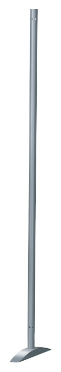 Thumbnail - Kerkmann Abschlusssäule Metropol DIN A3 Silber 55 x 450 x 1.750 mm