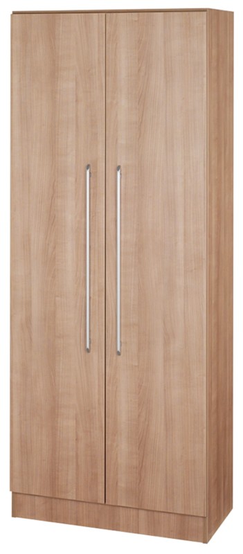 Thumbnail - Hammerbacher Schrank Melaminharzbeschichtete Spanplatte 4 Fachböden abschließbar 800 x 420 x 2.004 mm Walnuss Braun
