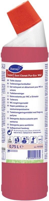 Diversey WC-Reiniger Sani Clonet Pur-Eco Umweltfreundlich 750 ml