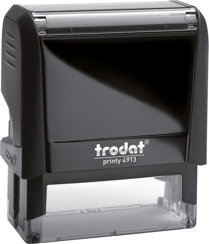 Trodat Adressstempel Printy 4913 Schwarz 7,4 x 3,5 x 8,5 cm