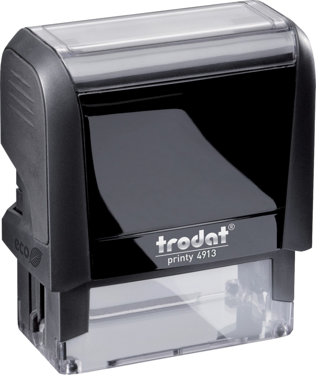 Trodat Personalisierter Textstempel Printy 4913 Schwarz 2,2 x 5,8 cm