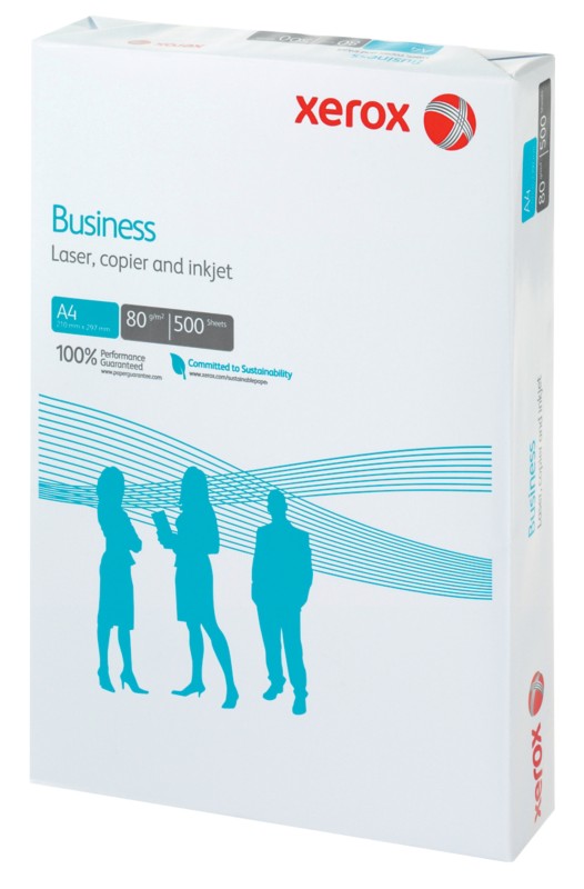 Xerox Business DIN A4 Druckerpapier Weiß 80 g/m² Matt 2 Löcher 500 Blatt
