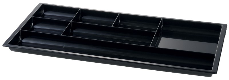 cep Organiseur de tiroirs Cep à 7 compartiments noir