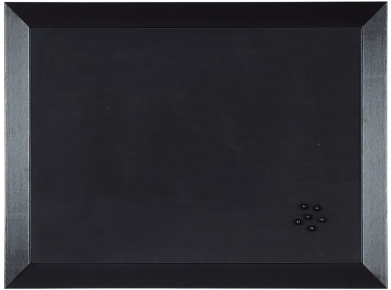Bi-Office Kamashi Pinnwand Nicht magnetisch Wandmontage 60 (B)x45 (H) cm Holz Schwarz, Braun