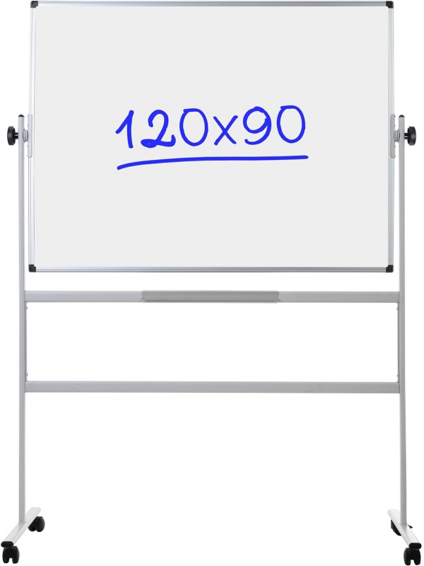 Thumbnail - Viking Drehstativtafel Freistehend Magnetisch Emaille Beidseitig 120 (B) x 90 (H) cm