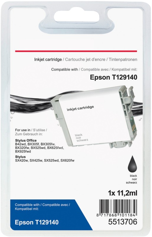 Viking T1291 Kompatibel Epson Tintenpatrone C13T12914012 Schwarz