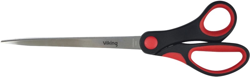 Viking Schere Softgrip Schwarz, Rot 260 mm