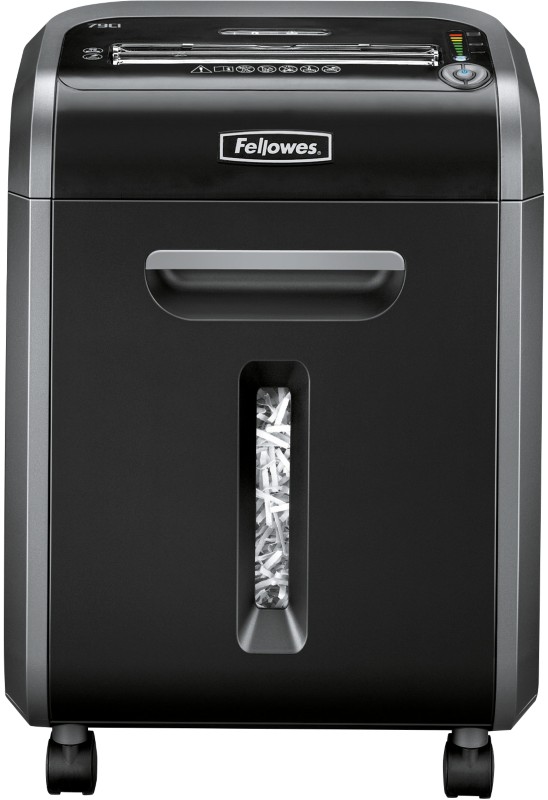 Fellowes Powershred Aktenvernichter 15 Blatt Partikelschnitt Sicherheitsstufe P-4, O-3, T-4 23 L 79Ci