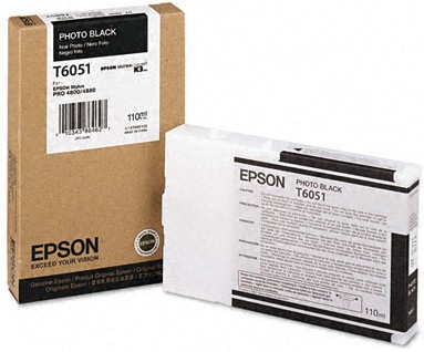 Epson T6051 Original Schwarz Tintenpatrone C13T605100