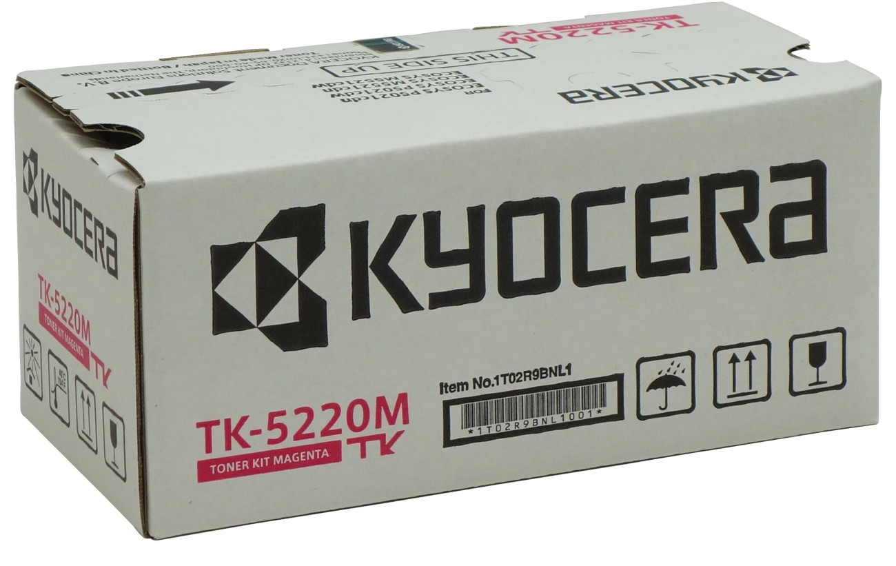 Kyocera Tk-5220M Original Toner Cartridge Magenta