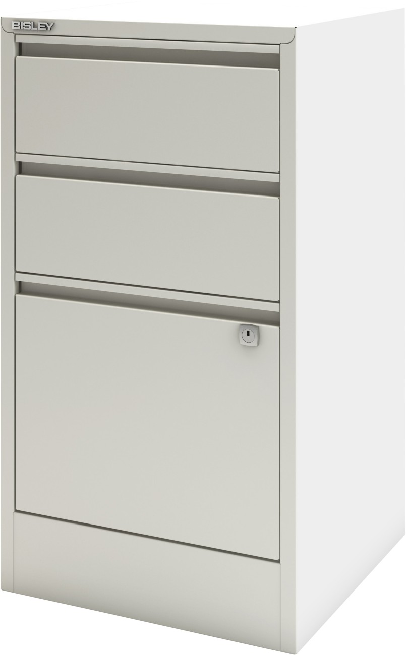 Bisley Home Hängeregistraturschrank Home 1 Schublade Verkehrsweiß 413 x 400 x 672 mm