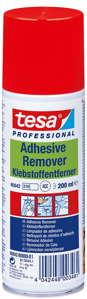 Adhesive Remover acrylic glue tesa® 60042 Professional residue grease 2x 200ml - Image 3