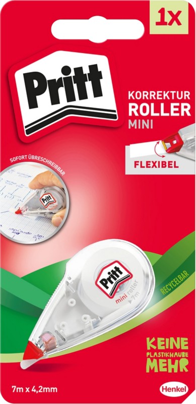 Pritt Mini Flex Nicht nachfüllbar Korrekturroller 4.2 mm 7000 mm