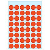 HERMA Markierungspunkte 1862 Rot Ø 13 mm 5 Blatt à 48 Etiketten