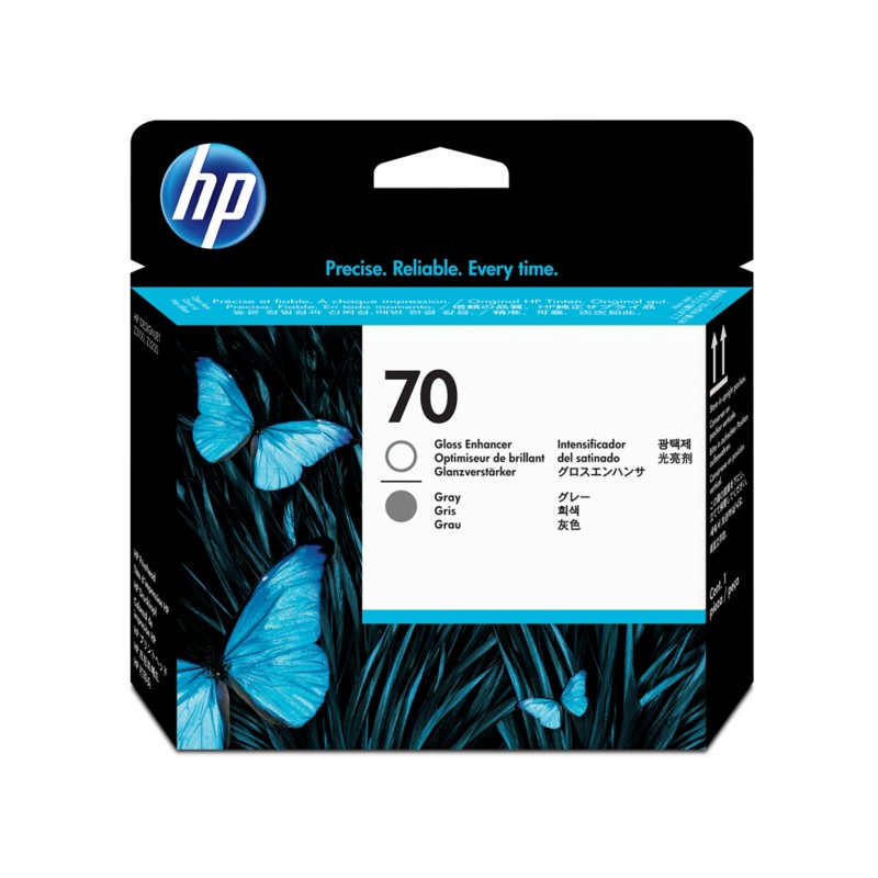 HP 70 Original Druckkopf C9410A Foto Grau Multipack