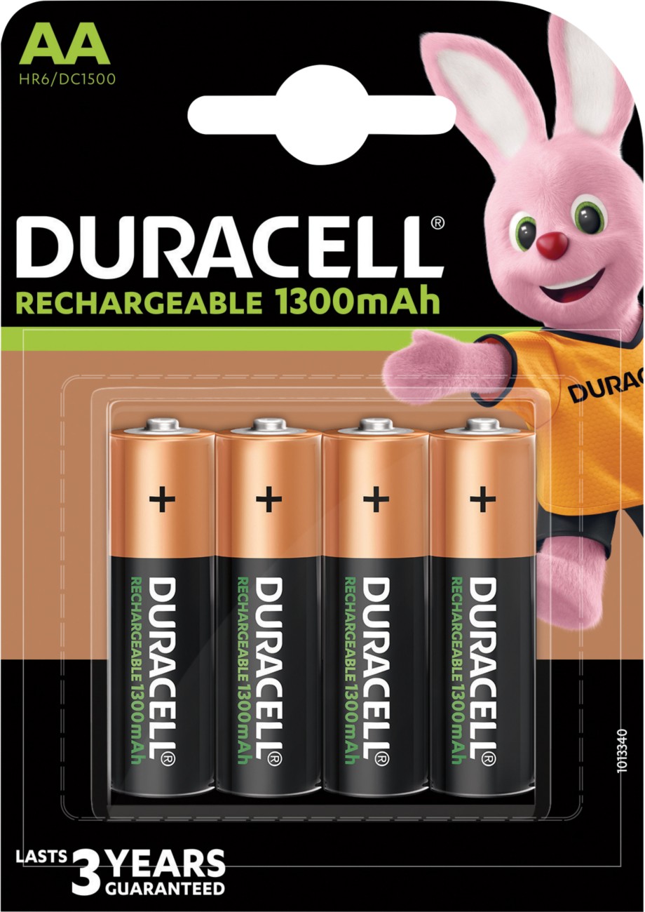 Duracell Aa 1300 Mah Rechargeable Batteries (Pack Of 4) S6890 - Image 27