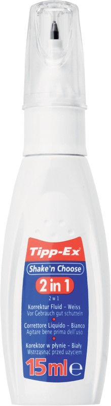 Image of Tipp-Ex-Korrekturflüssigkeit Shake'n'Choose Weiß 15 ml