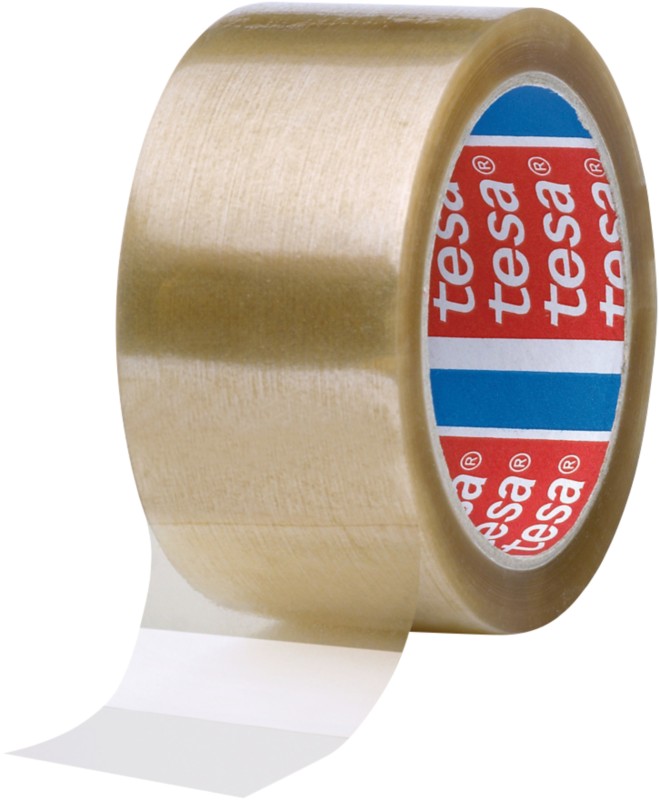 Thumbnail - tesa Verpackungsklebeband tesapack Universal Transparent 50 mm (B) x 66 m (L) PP (Polypropylen) 4089
