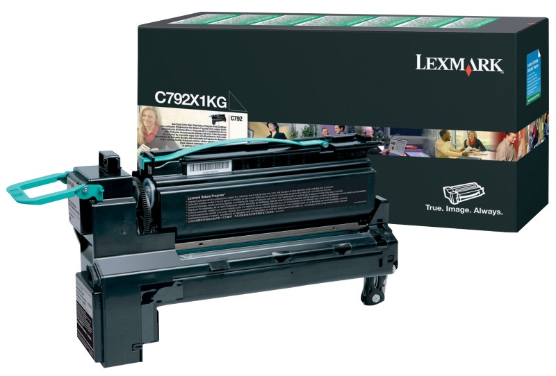 Lexmark Original Tonerkartusche C792X1KG Schwarz