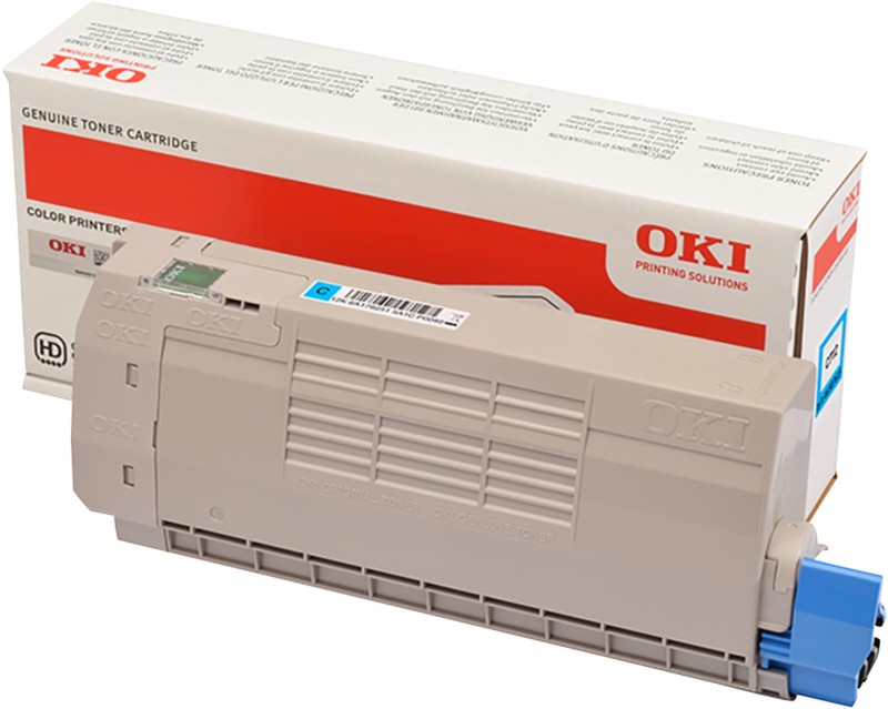 Thumbnail - OKI 46507615 Original Tonerkartusche Cyan