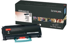 Lexmark X264A21G Original Tonerkartusche Schwarz