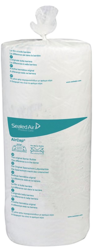 Sealed Air kleine Luftpolsterfolie AirCap 1000 mm (B) x 100 m (L) Transparent