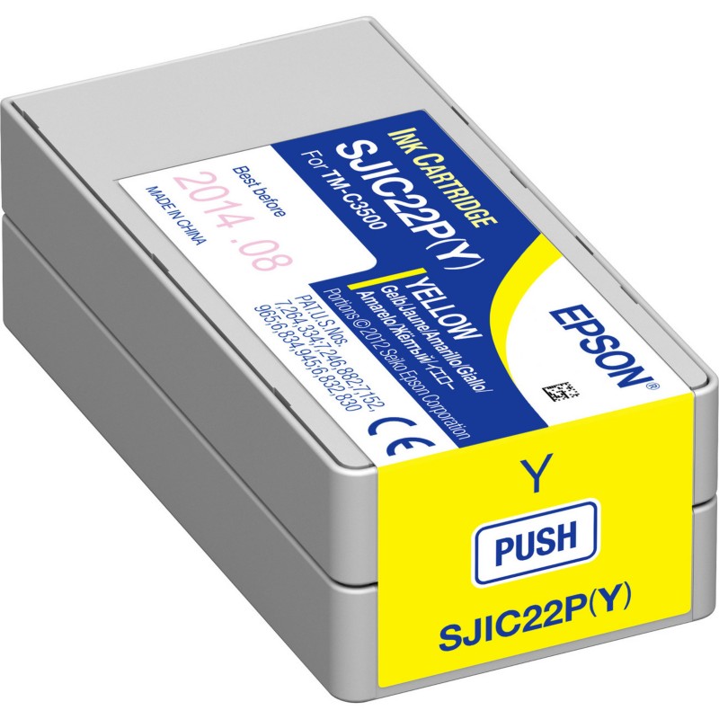 Thumbnail - Epson Original Tintenpatrone SJIC22P(Y) Gelb